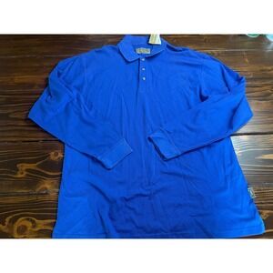 Colorado Timberline Shirt, Men's Size Medium? Blue, Polo, Long Sleeve, Knit, NWD